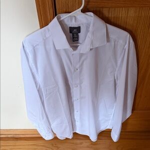 H&M Men's White Dress Shirt